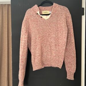 Mostly wool sweater!